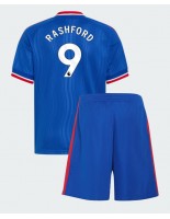 Manchester United Marcus Rashford #9 Vieraspaita Lasten 2026-27 Lyhythihainen (+ shortsit)